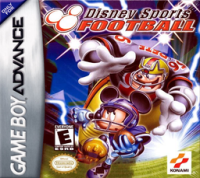 Disney Sports Soccer GameBoy Advance US box art